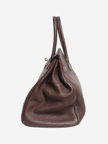 Chocolate 2008 Birkin 35 bag Top Handle Bags Hermes 