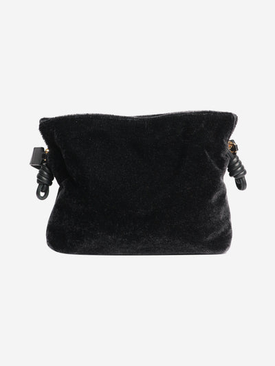 Black velvet Flamenco bag Shoulder bags Loewe 