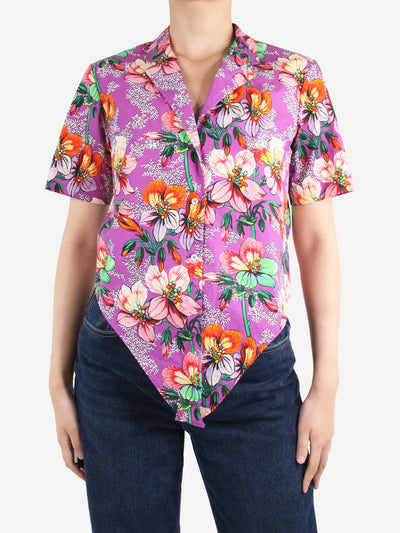 Purple floral printed shirt - size FR 38 Tops Isabel Marant