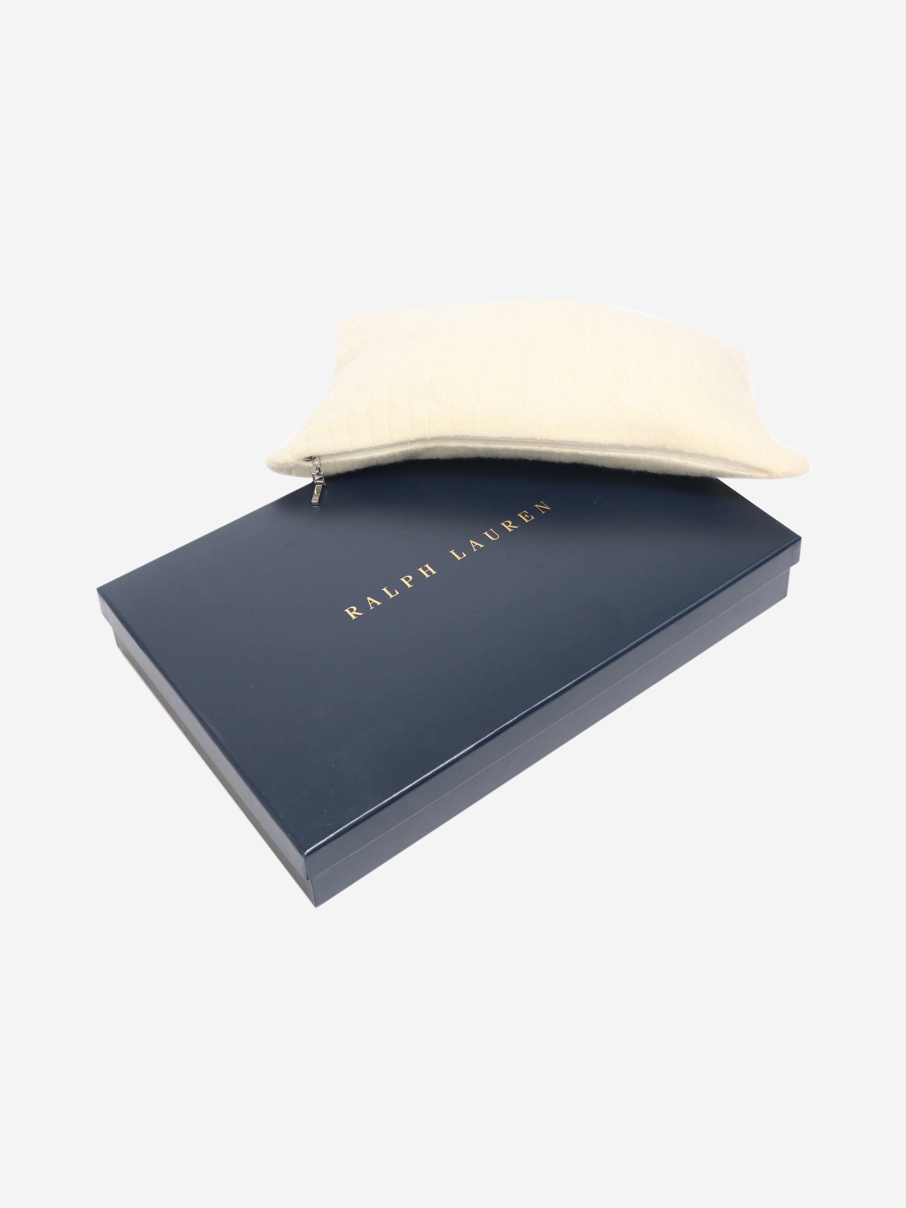Cream cashmere scarf and eye-mask travel set Scarves Ralph Lauren 