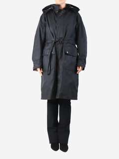 Black waxed parka - size UK 14 Coats & Jackets Barbour x Margaret Howell 