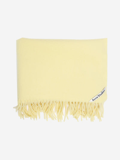 Yellow wool scarf Scarves Acne Studios 
