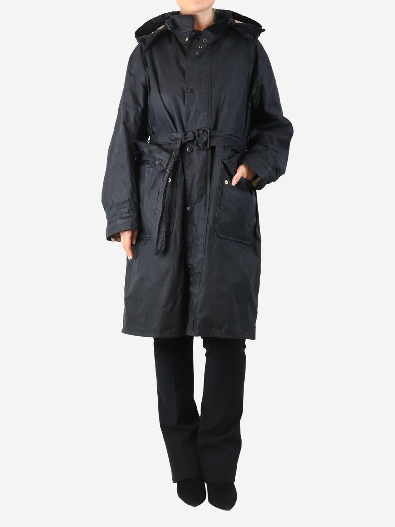 Black waxed parka - size UK 14 Coats & Jackets Barbour x Margaret Howell 