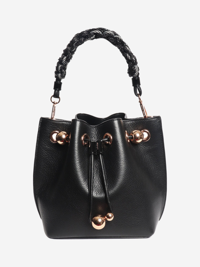 Black Romy leather bucket bag Shoulder bags Sophia Webster 