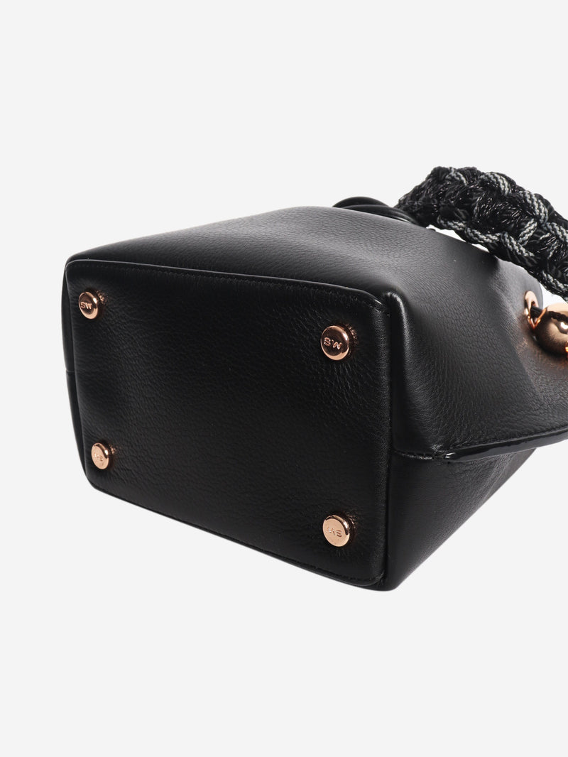 Black Romy leather bucket bag Shoulder bags Sophia Webster 