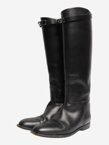 Hermes Noir Jumping boots - size EU 38