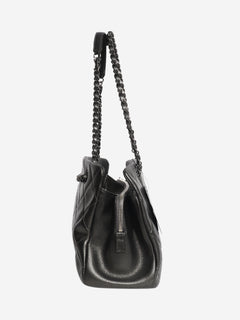 Pewter 2011 caviar-quilted GST tote bag Tote Bags Chanel 