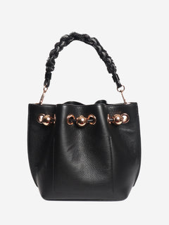 Black Romy leather bucket bag Shoulder bags Sophia Webster 