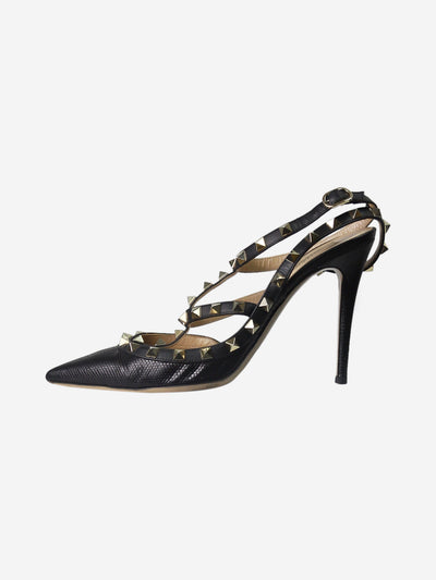 Black rockstud heels - size EU 39 Heels Valentino 