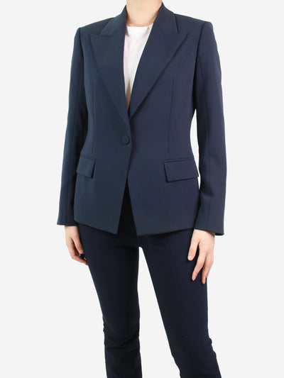 Navy blue single-breasted blazer - size UK 12 Coats & Jackets Theory 