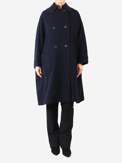 Navy double-breasted coat - size Arts & Science 