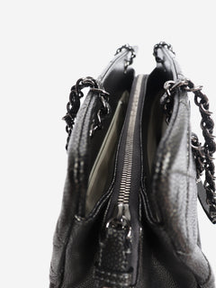 Pewter 2011 caviar-quilted GST tote bag Tote Bags Chanel 