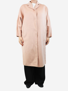 Prada Prada Light pink wool coat - size UK 10