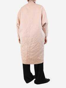 Prada Prada Light pink wool coat - size UK 10