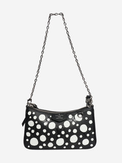 Black and white 2023 polka dot Easy Pouch on Strap bag