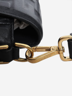 Black embossed FF Baguette bag Shoulder bags Fendi 