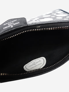 Black and white 2023 polka dot Easy Pouch on Strap bag