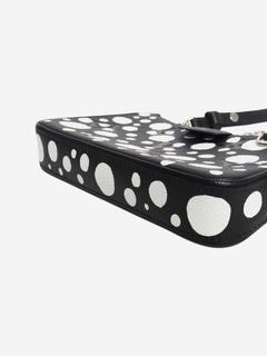 Black and white 2023 polka dot Easy Pouch on Strap bag