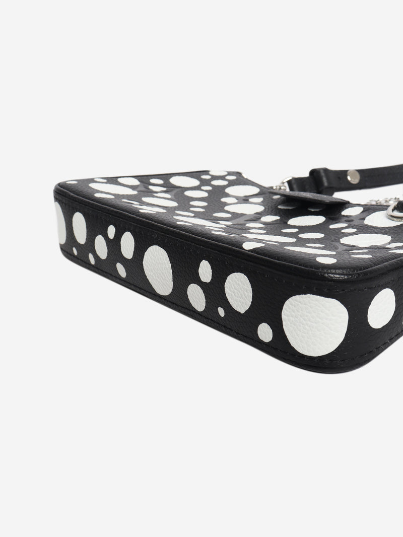 Black and white 2023 polka dot Easy Pouch on Strap bag