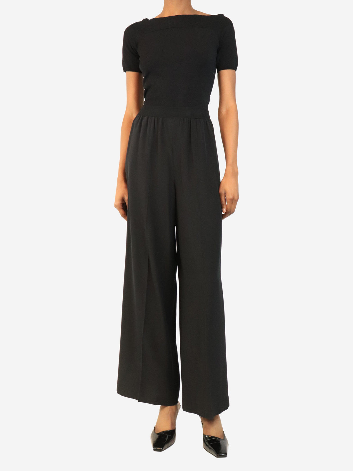 Black Hulin trousers - size UK 6 Trousers Joseph 