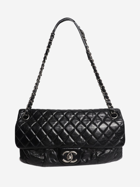 Black 2010 lambskin quilted shoulder bag alternate image