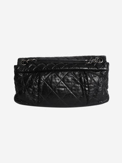 Black 2010 lambskin quilted shoulder bag