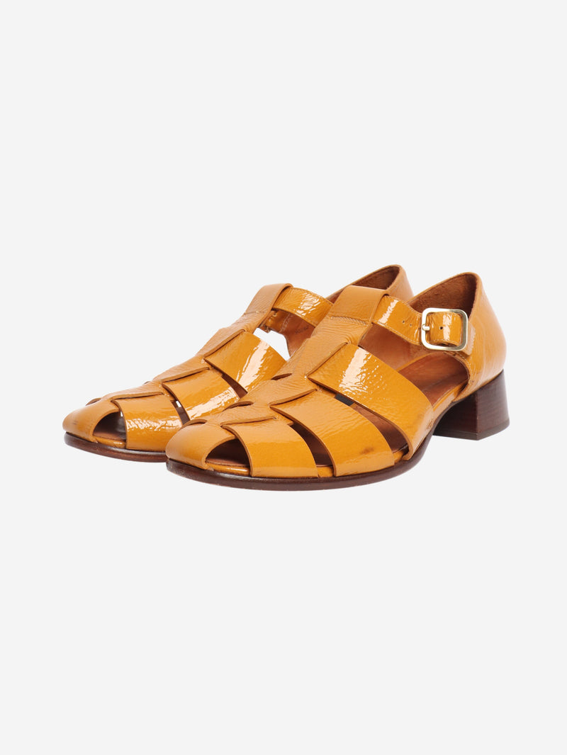 Mustard Sanchis heeled sandals - size EU 40 Heels Chie Mihara 
