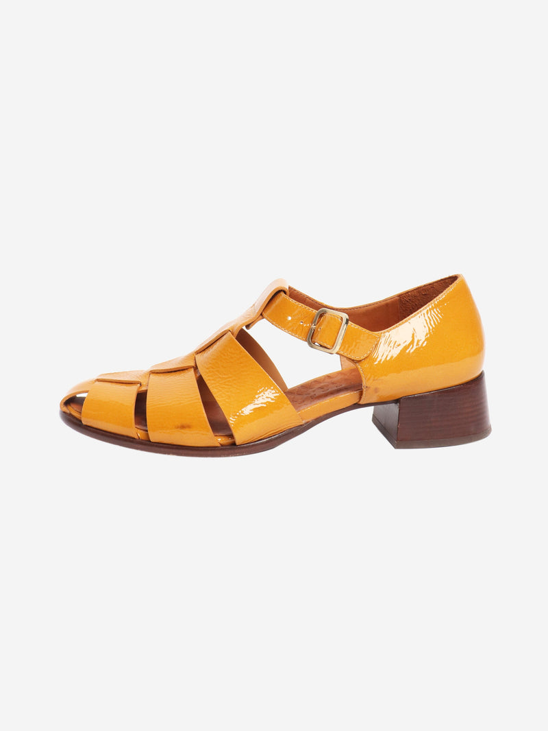 Mustard Sanchis heeled sandals - size EU 40 Heels Chie Mihara 