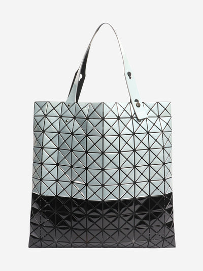 Silver and black Prism tote Tote Bags Bao Bao Issey Miyake 