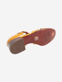 Mustard Sanchis heeled sandals - size EU 40 Heels Chie Mihara 