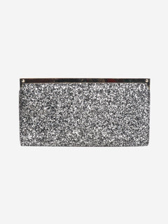 Silver sparkly sequin clutch Clutch bags Jimmy Choo 