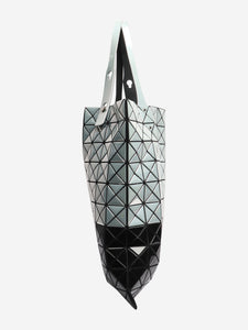 Bao Bao Issey Miyake Silver and black Prism tote