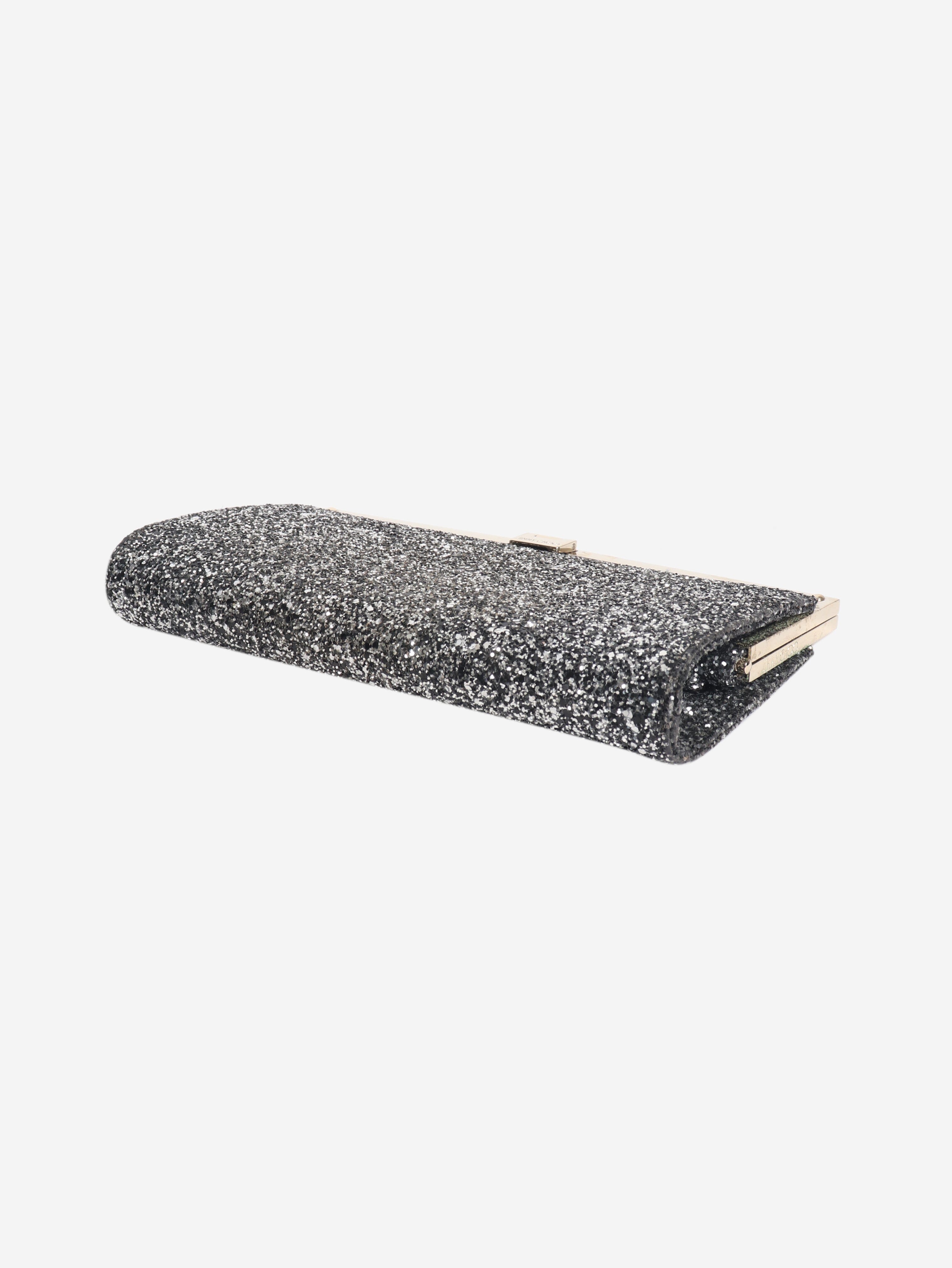 Silver sparkly sequin clutch Clutch bags Jimmy Choo 