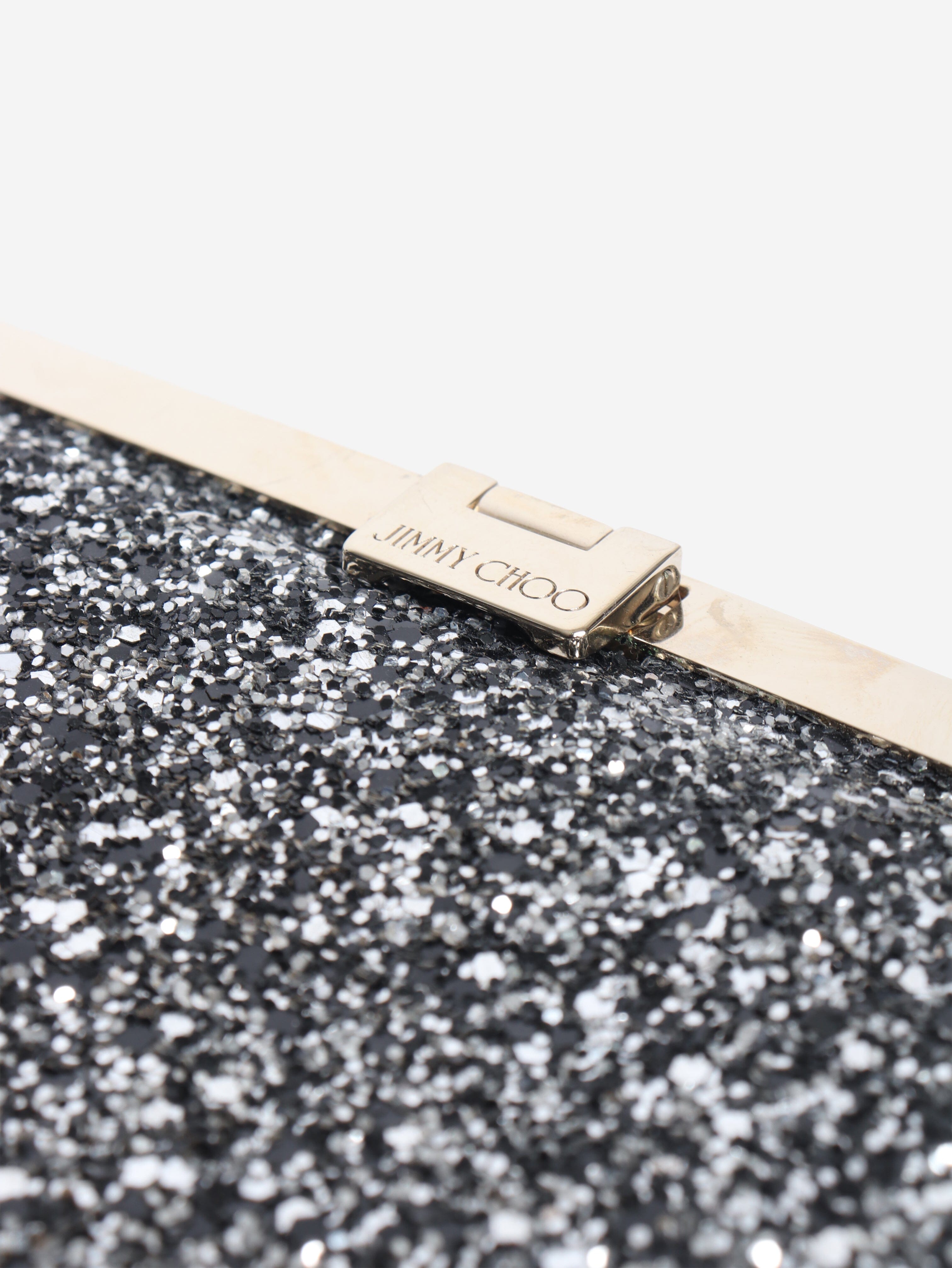 Silver sparkly sequin clutch Clutch bags Jimmy Choo 