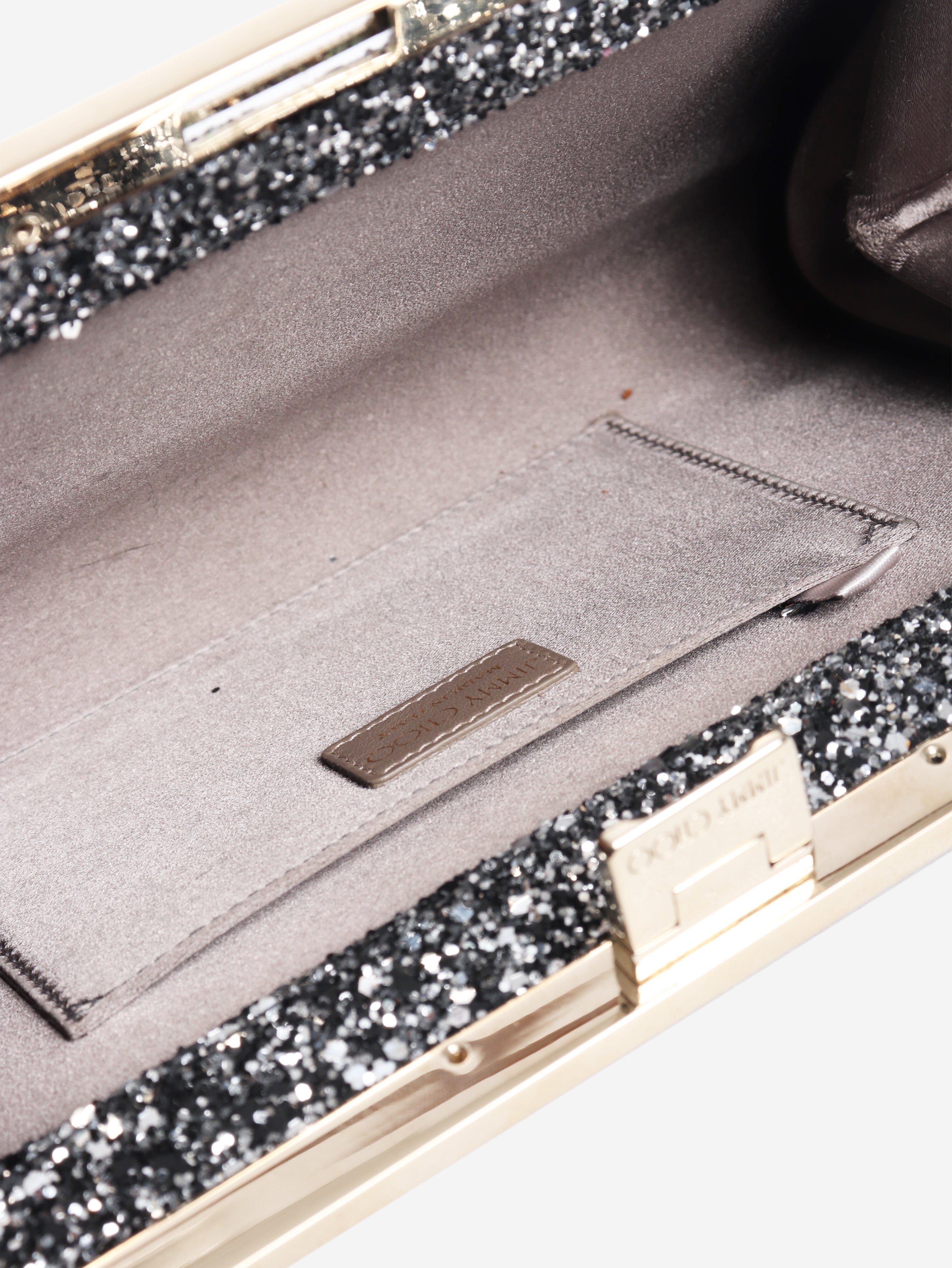 Silver sparkly sequin clutch Clutch bags Jimmy Choo 