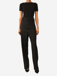 Black Pre-Spring 2020 tailored pants - size UK 8 Trousers Bottega Veneta 