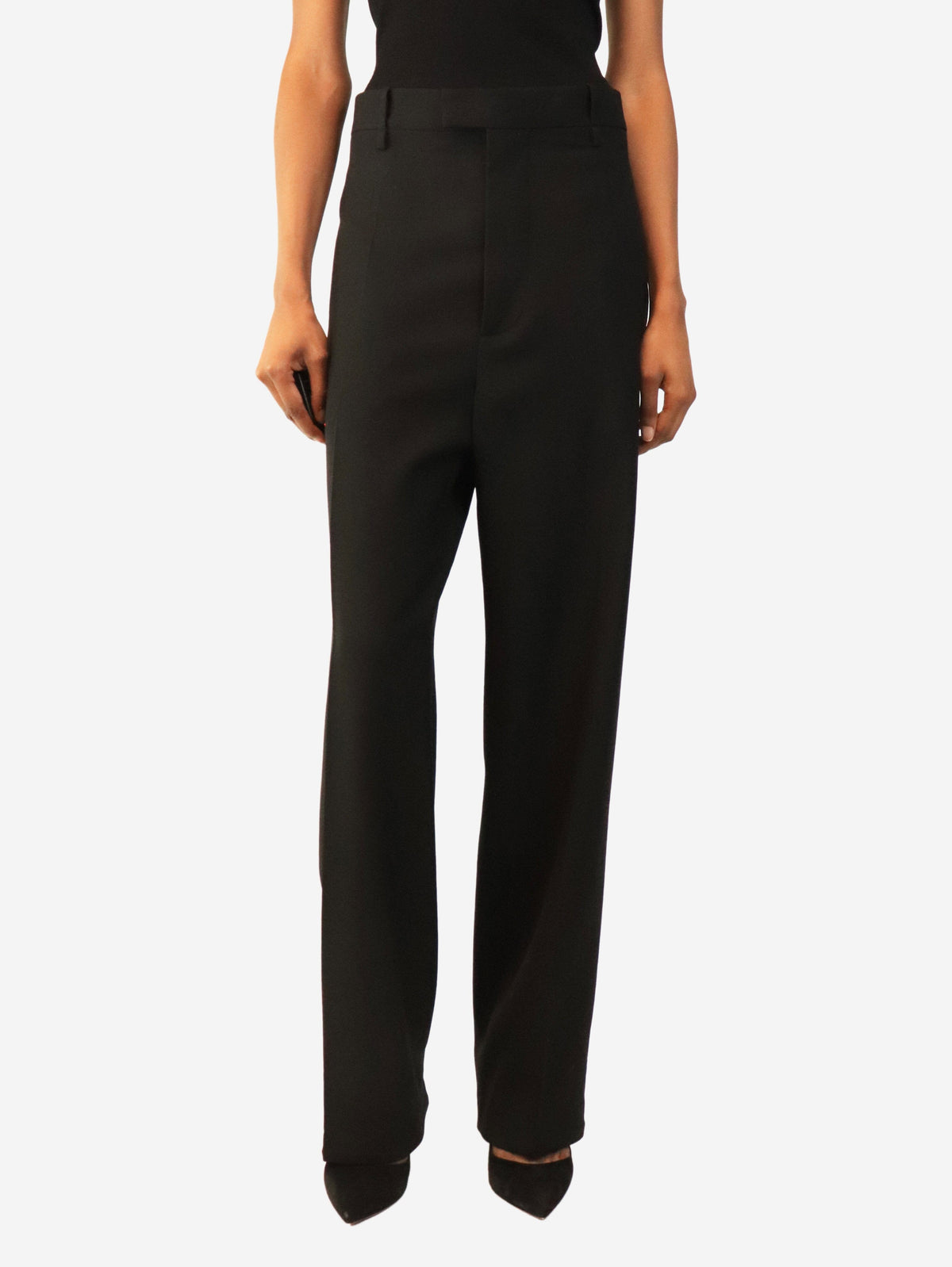Black Pre-Spring 2020 tailored pants - size UK 8 Trousers Bottega Veneta 