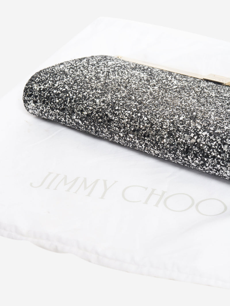 Silver sparkly sequin clutch Clutch bags Jimmy Choo 