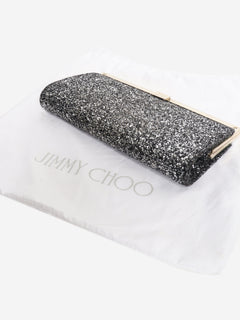 Silver sparkly sequin clutch Clutch bags Jimmy Choo 
