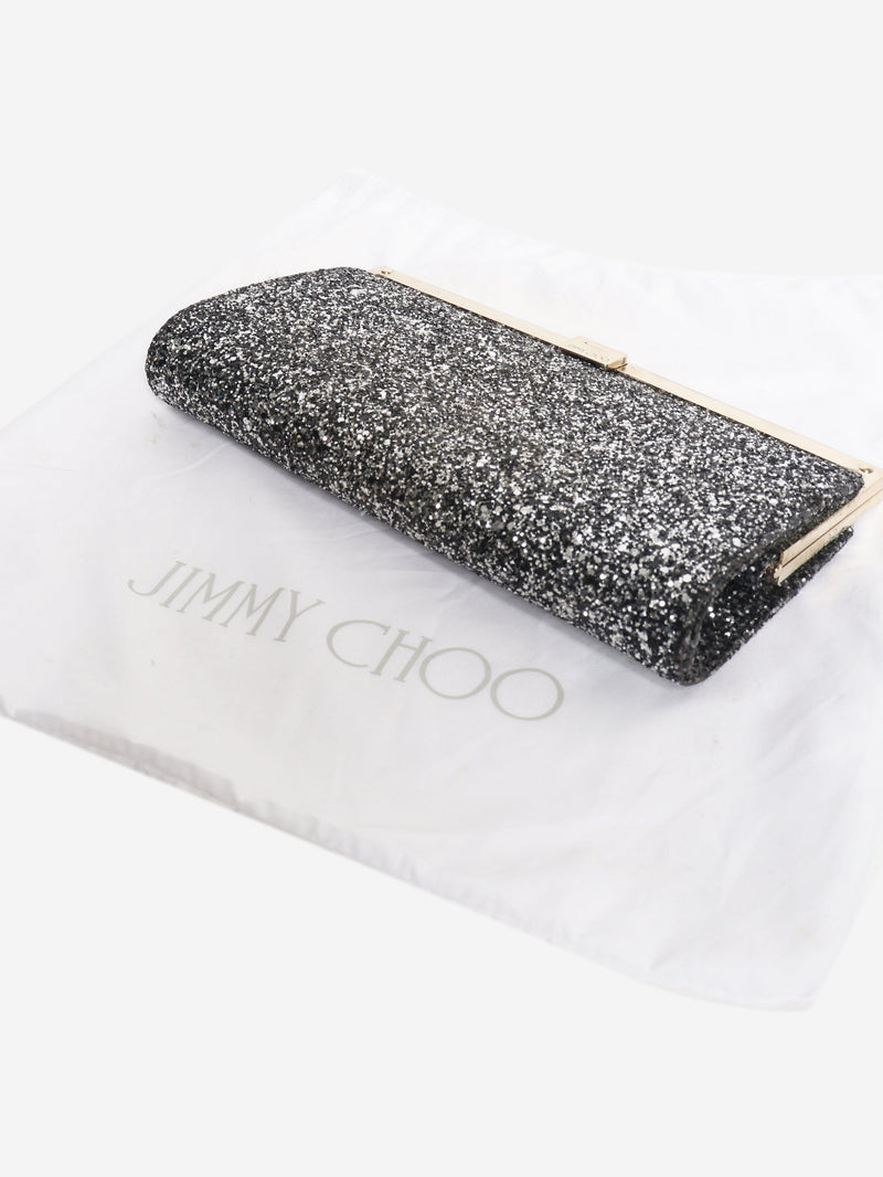 Silver sparkly sequin clutch Clutch bags Jimmy Choo 