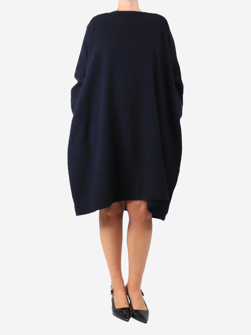 wool midi dress
