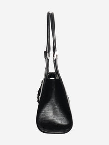 Black vintage Jackie leather hobo bag Top Handle Bags Gucci 