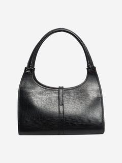 Black vintage Jackie leather hobo bag Top Handle Bags Gucci 