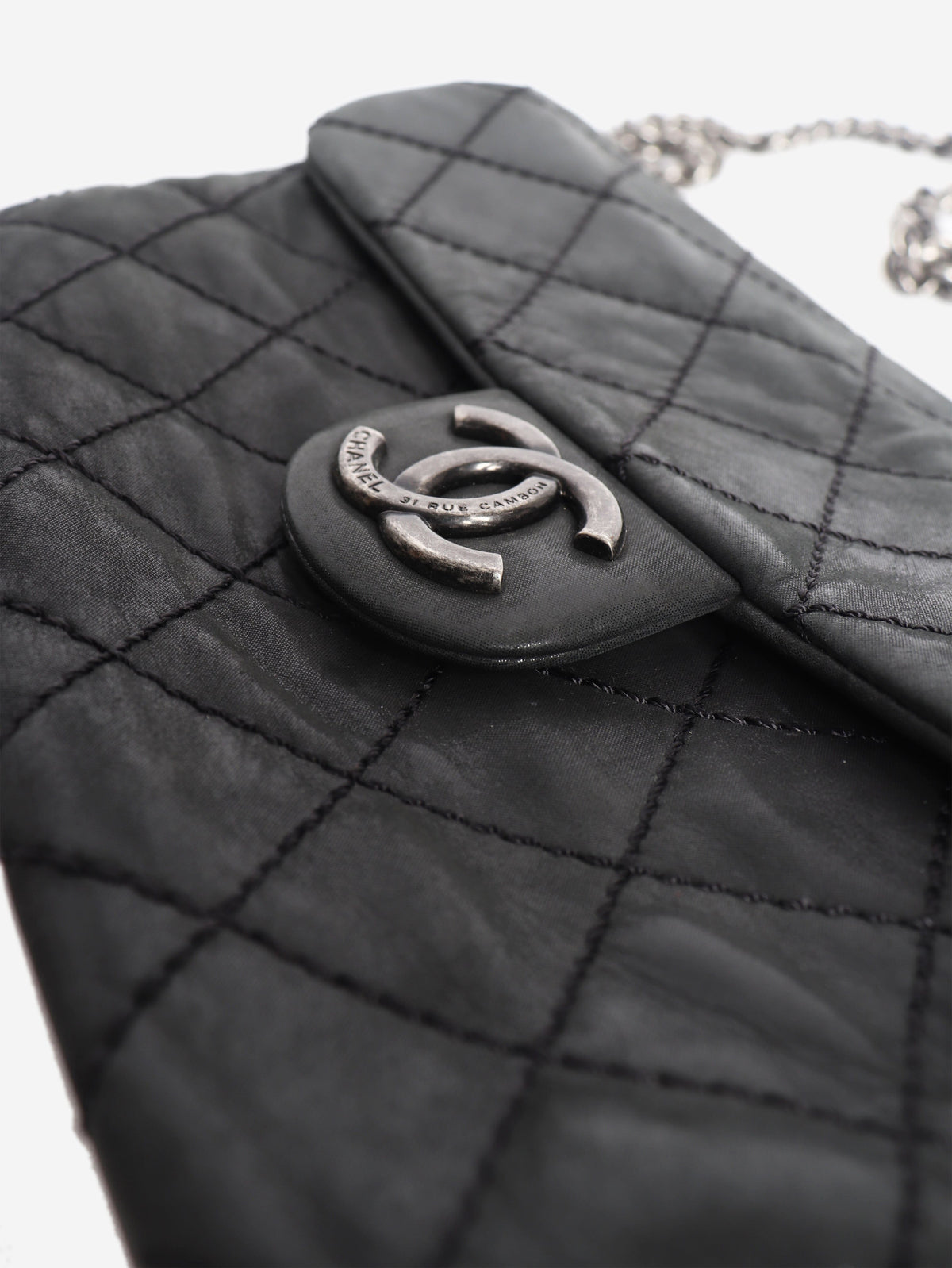 Deep green 2012 lambskin quilted chain shoulder bag Shoulder bags Chanel 