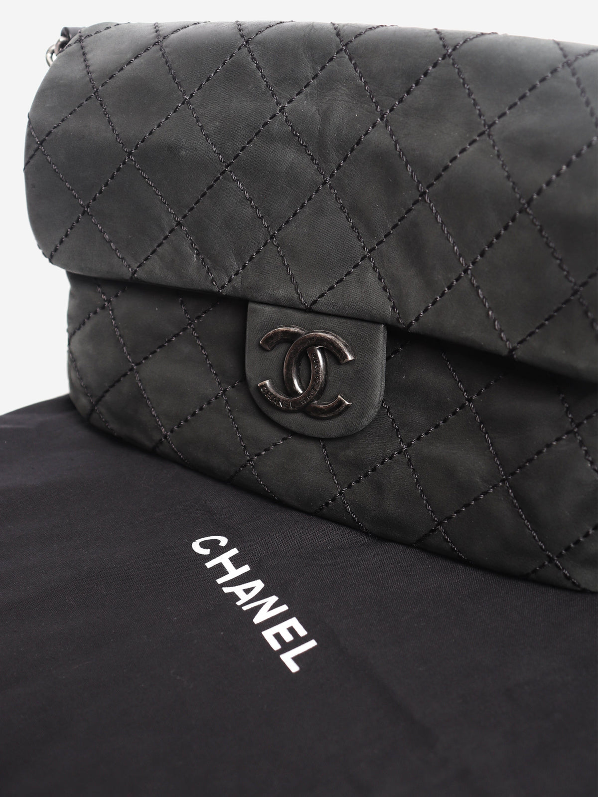 Deep green 2012 lambskin quilted chain shoulder bag Shoulder bags Chanel 