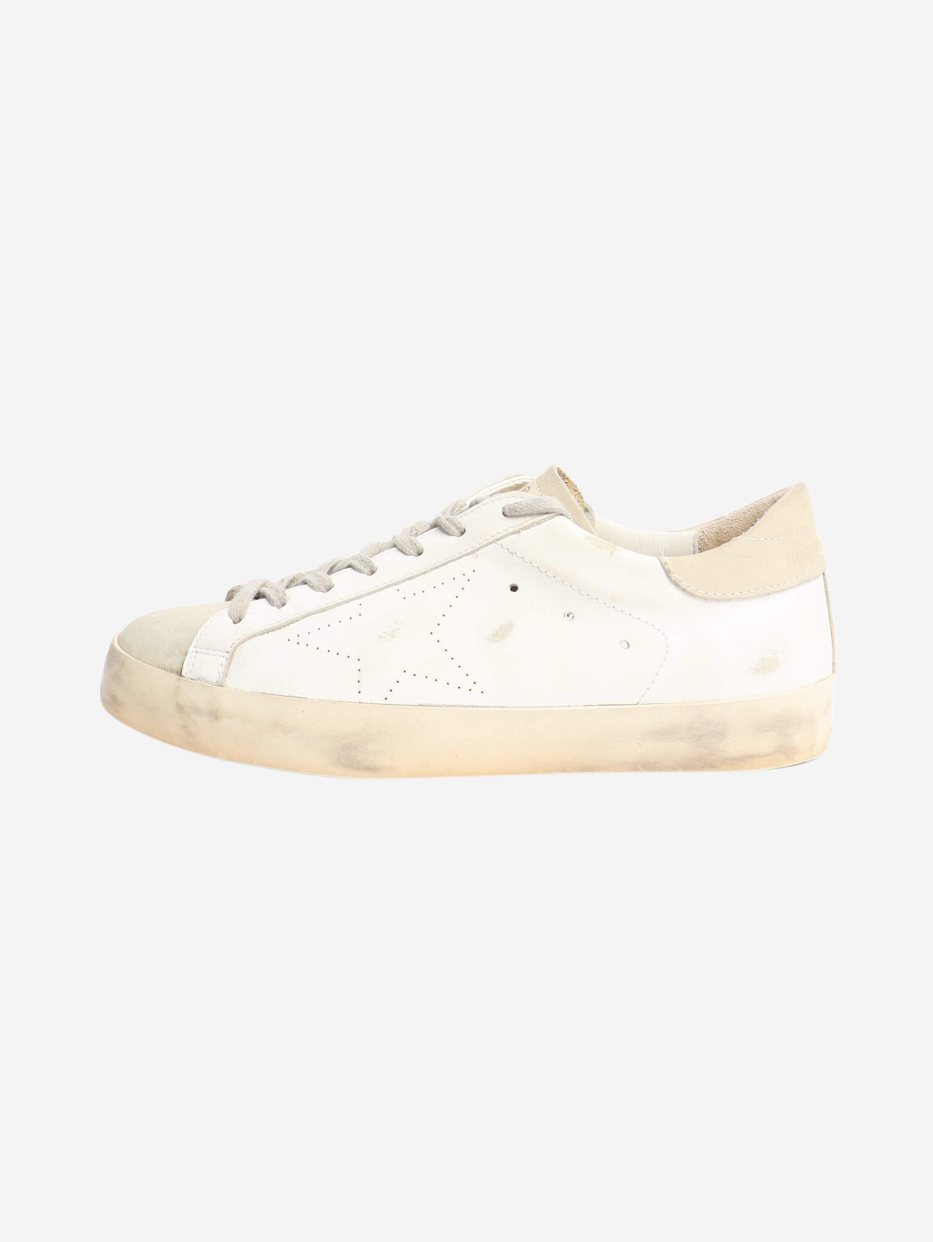 White Superstar trainers - size EU 39 Trainers Golden Goose Deluxe Brand 