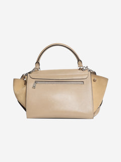 Taupe Trapeze leather shoulder bag Shoulder bags Celine 