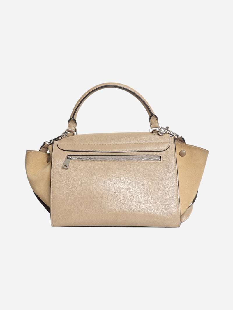 Taupe Trapeze leather shoulder bag Shoulder bags Celine 