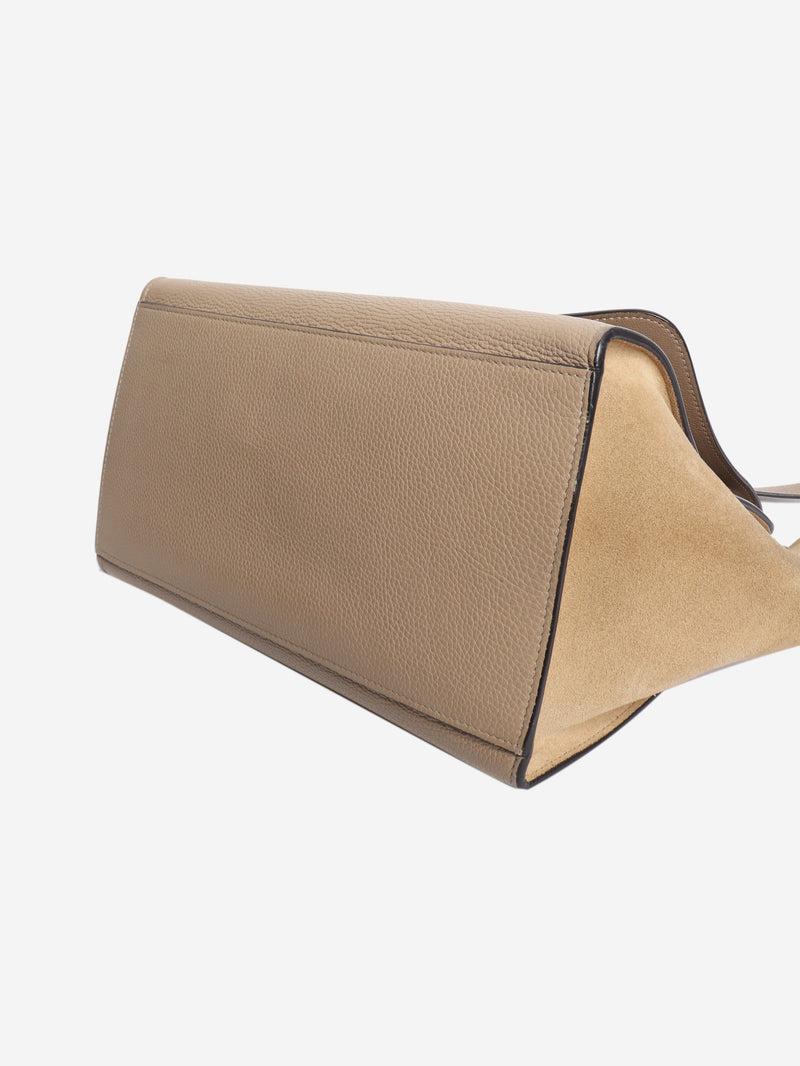 Taupe Trapeze leather shoulder bag Shoulder bags Celine 