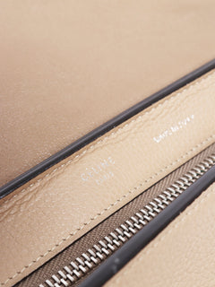 Taupe Trapeze leather shoulder bag Shoulder bags Celine 